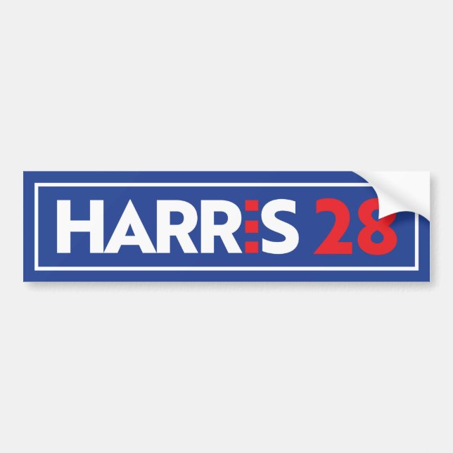 PEGATINA PARA COCHE HARRIS 2028 (Frente)