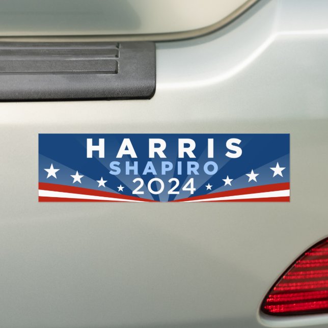 Pegatina Para Coche Harris Shapiro 2024 (en coche)