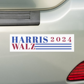Pegatina Para Coche Harris Walz 2024
