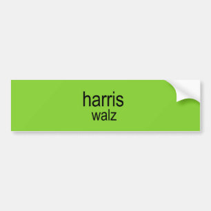 Pegatina Para Coche Harris Walz es Brat