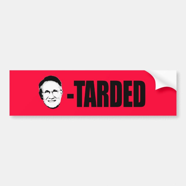 Pegatina Para Coche Harry Reid-tarded (Frente)