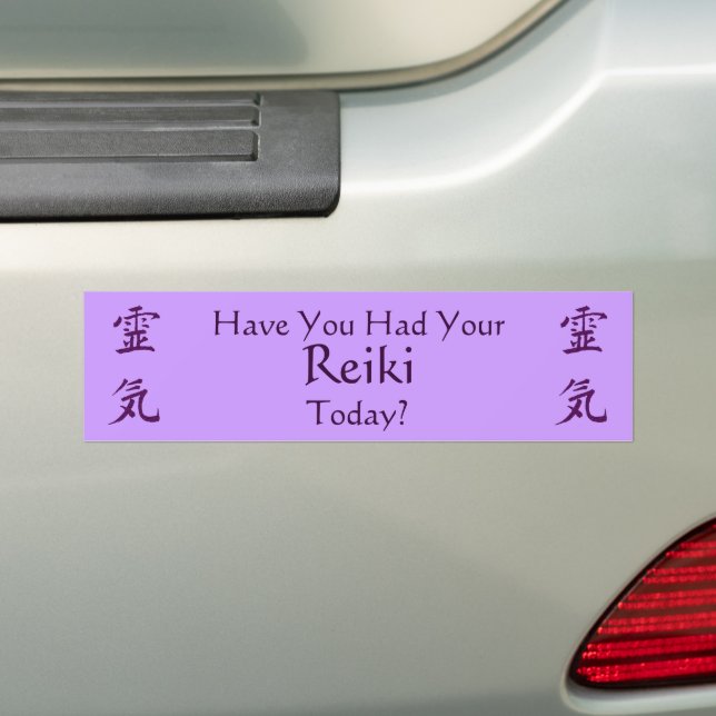 Pegatina Para Coche ¿Has Tenido Símbolo De Reiki? (en coche)