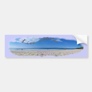 Pegatina Para Coche ¡Hawaiana viva!