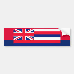 Pegatina Para Coche Hawaii State Flag Design Decor