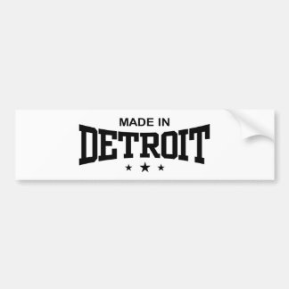 Pegatina Para Coche Hecho en Detroit
