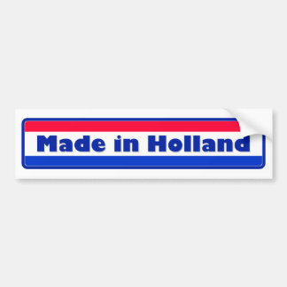 Pegatina Para Coche Hecho en Holanda