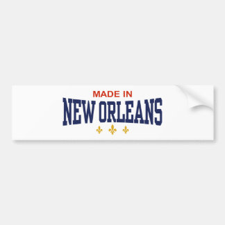 Pegatina Para Coche Hecho en Nueva Orleans