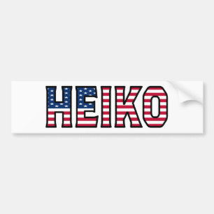 Pegatina Para Coche Heiko Name Vorname Estados Unidos Aufkleber Pegati