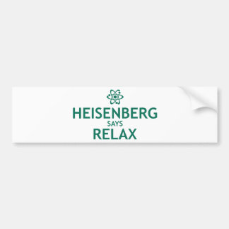 Pegatina Para Coche Heisenberg Dice Relax