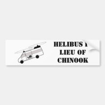 Helibus Bumper Sticker
