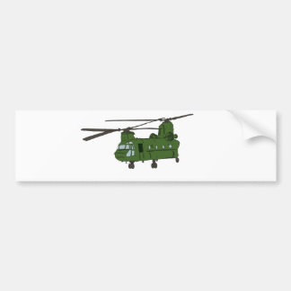 Pegatina Para Coche Helicóptero verde de los militares de CH-47