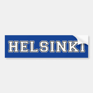 Pegatina Para Coche Helsinki Finlandia