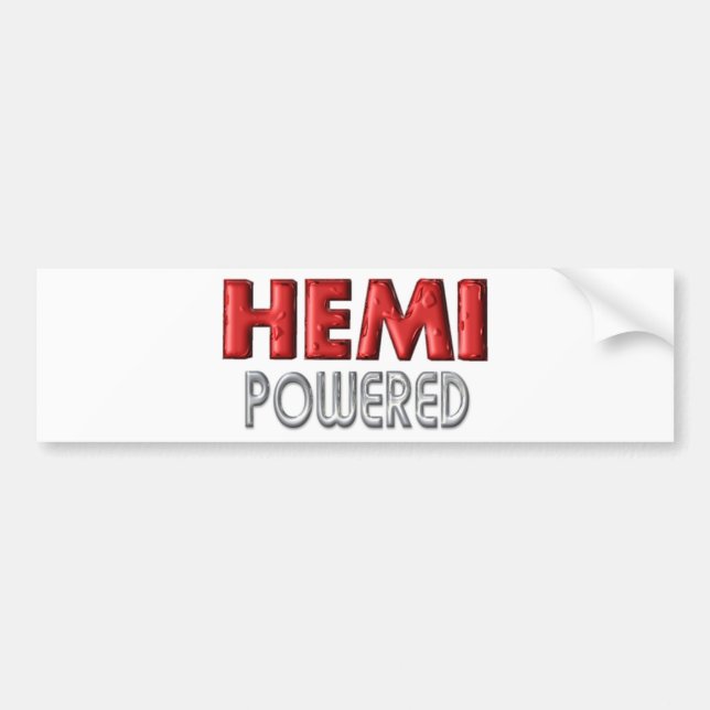 Pegatina Para Coche HEMI accionado (Frente)