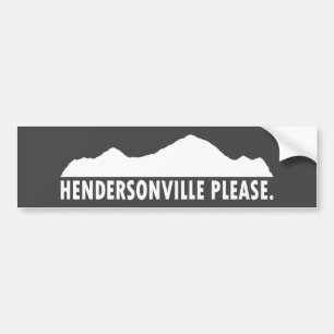Pegatina Para Coche Hendersonville North Carolina Please