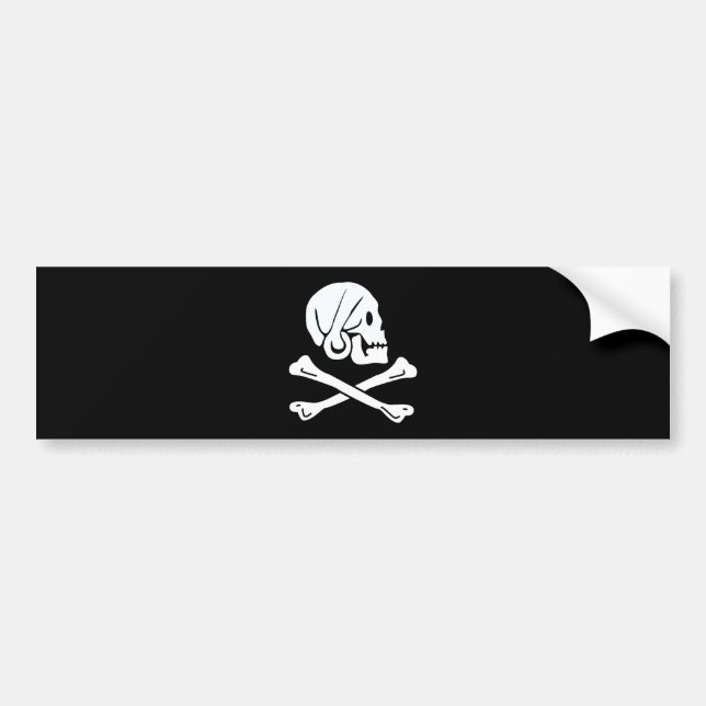 Pegatina Para Coche Henry Every Flag Pirate Flag (Frente)