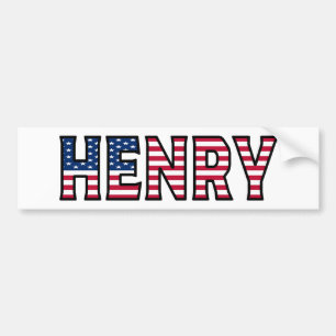 Pegatina Para Coche Henry Name Vorname Estados Unidos Aufkleber Pegati