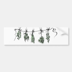 Pegatina Para Coche Herbs de jardín