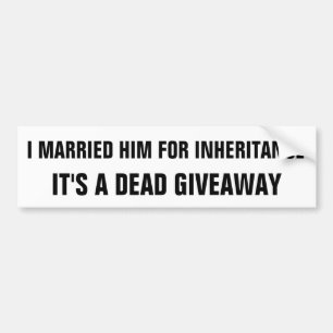 Pegatina Para Coche Herencia: Un sorteo muerto
