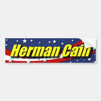 Pegatina Para Coche Herman Caín 2012
