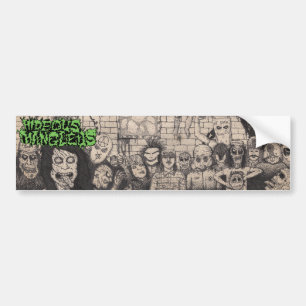 Pegatina Para Coche Hideous Mangleus bumpersticker
