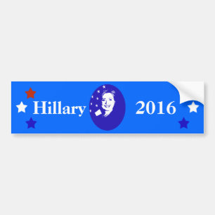 Pegatina Para Coche Hillary 2016
