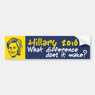 Pegatina Para Coche Hillary 2016/Benghazi
