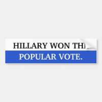 Hillary ganó el voto popular