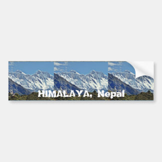 Pegatina Para Coche HIMALAYA - una de 1000 visiónes desde NEPAL