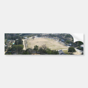 Pegatina Para Coche Himeji, Japón (Vista desde lo alto del castillo)
