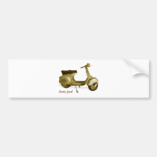 Pegatina Para Coche Hinchas de Scooter
