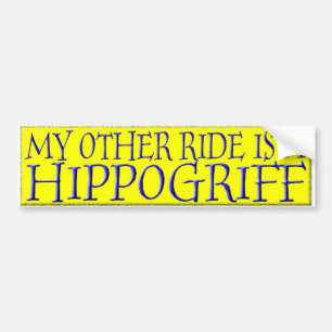 PEGATINA PARA COCHE HIPPOGRIFF