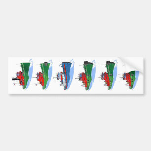 Pegatina Para Coche Historia de los Grandes Lagos en América