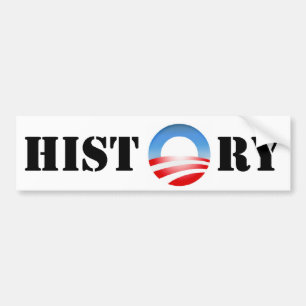 Pegatina Para Coche Historia de Obama