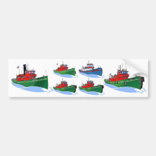 Pegatina Para Coche Historia de Tug America