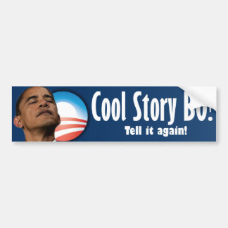 Pegatina Para Coche Historia fresca BO - Barack Obama anti