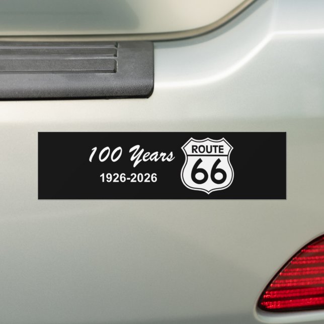 Pegatina Para Coche Historic Route 66 Centennial (en coche)