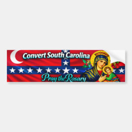 Pegatina Para Coche Historical Convert South Carolina Bumper Sticker