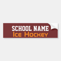 Hockey sobre hielo - Crea tu propio espíritu escol