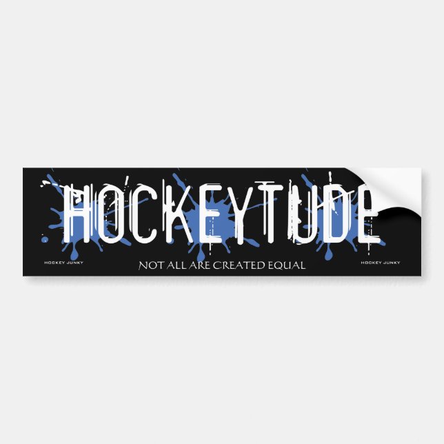 PEGATINA PARA COCHE HOCKEYTUDE (Frente)