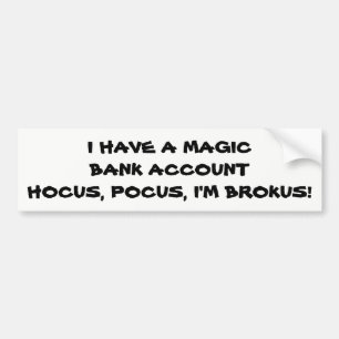 Pegatina Para Coche Hocus Pocus Soy Brokus