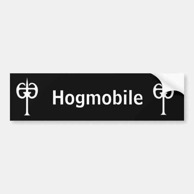 Pegatina Para Coche Hogmobile (Frente)