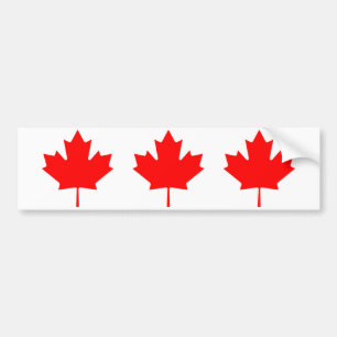 Pegatina Para Coche Hoja de arce canadiense