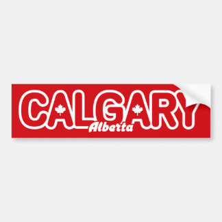 Pegatina Para Coche Hoja de Calgary