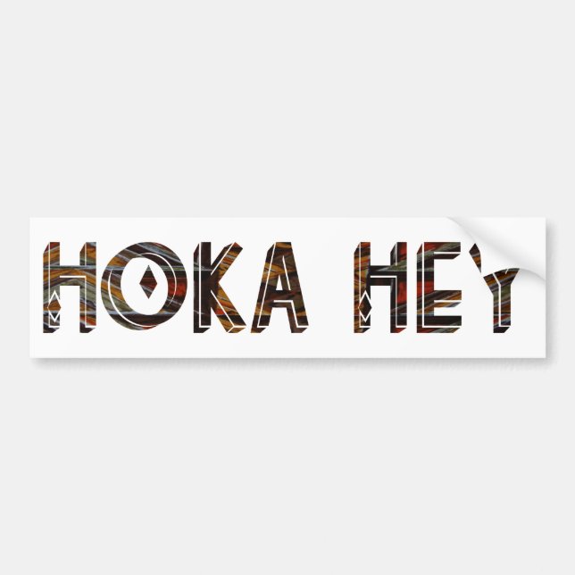 Pegatina Para Coche Hoka ey (Frente)