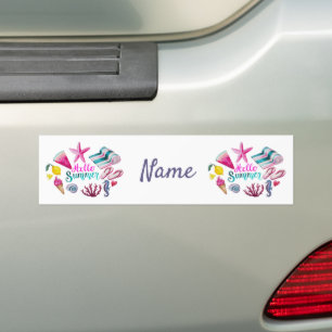 Pegatina Para Coche Hola Summer Beach Thunder-Cove