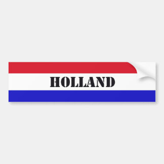 Pegatina Para Coche Holanda Bumpersticker