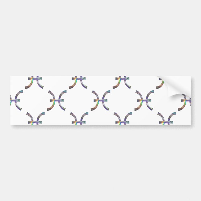 Pegatina Para Coche holograma Pisses (Frente)