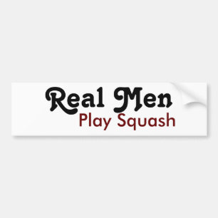 Pegatina Para Coche Hombres Reales Juegan A Squash