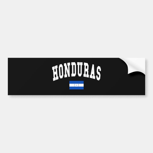 PEGATINA PARA COCHE HONDURAS (Frente)