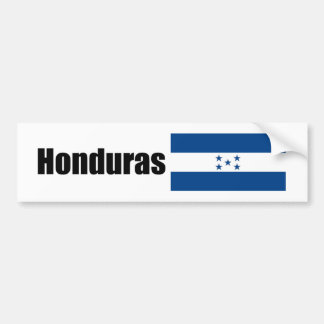 Pegatina Para Coche Honduras, bandera de Hondurian